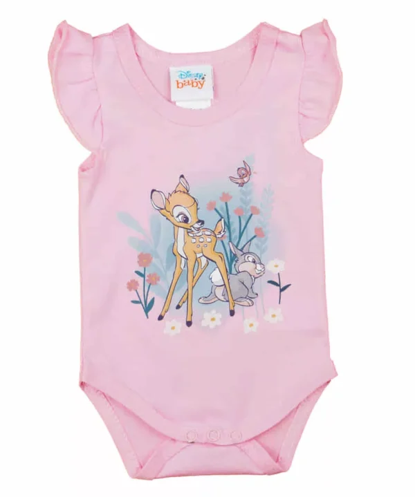 Dievčenské body bez rukávom Bambi