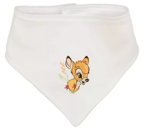 Šatka na krk Bambi-biele